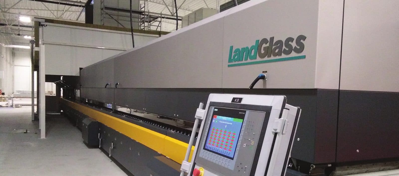 LandGlass tempering furnace